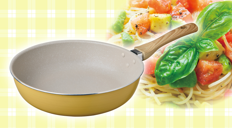 ＤＣＭ 料理が映える彩りマーブルコートフライパン