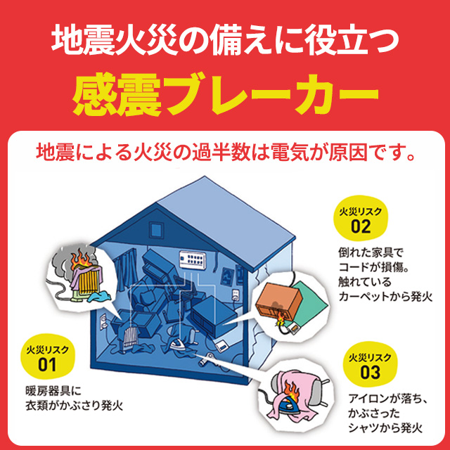 感震ブレーカー