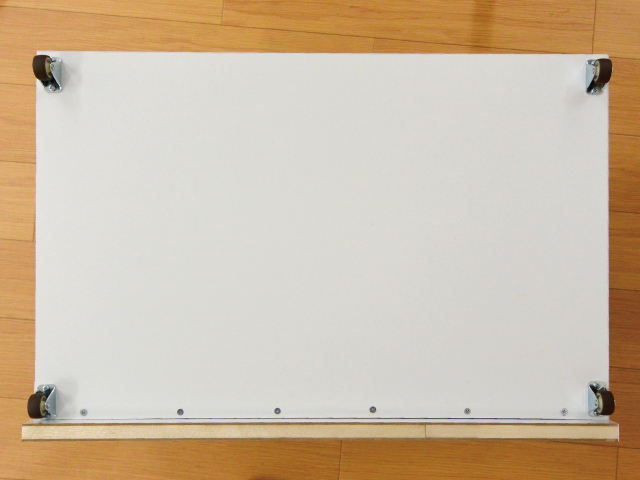 キャスター取付