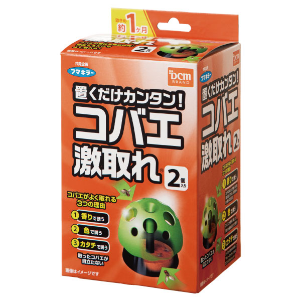 ＤＣＭ コバエ激取れ　２個入り