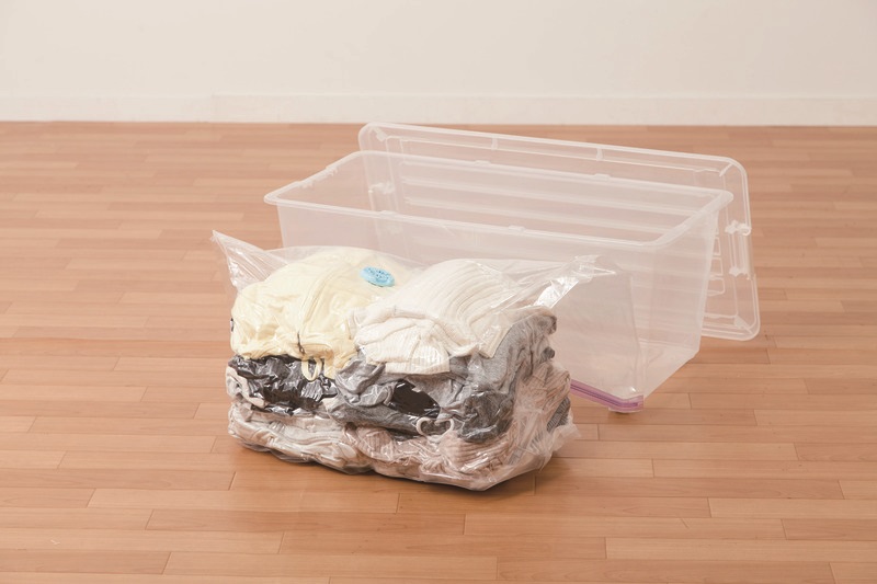 DCMブランド　衣類 ひとまとめ用 圧縮袋  2枚入