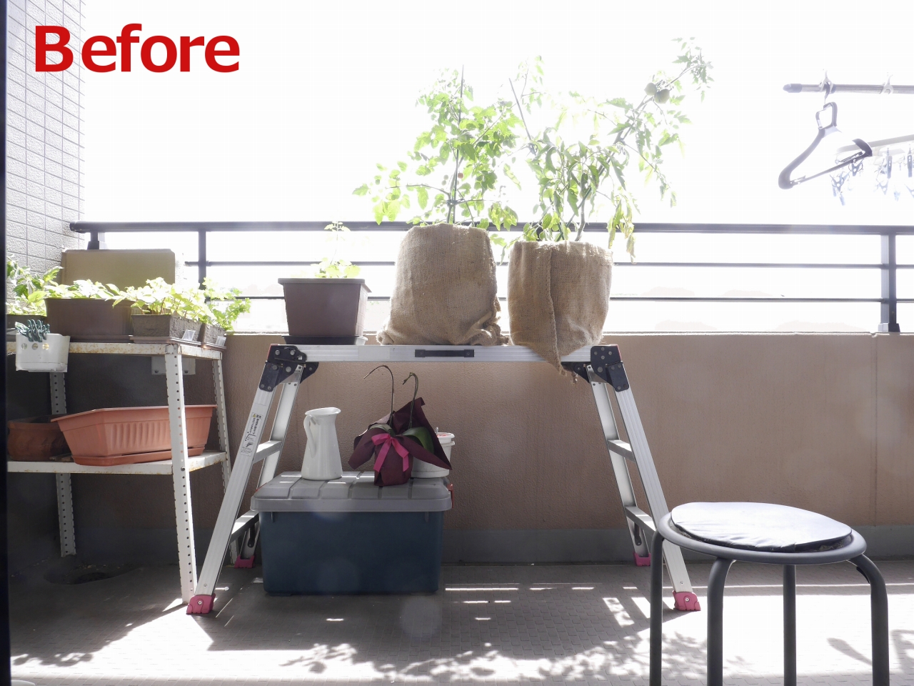 すのこ4組で「映えベランダ」を作る！｜意外に知らない!? 家事の裏ワザ