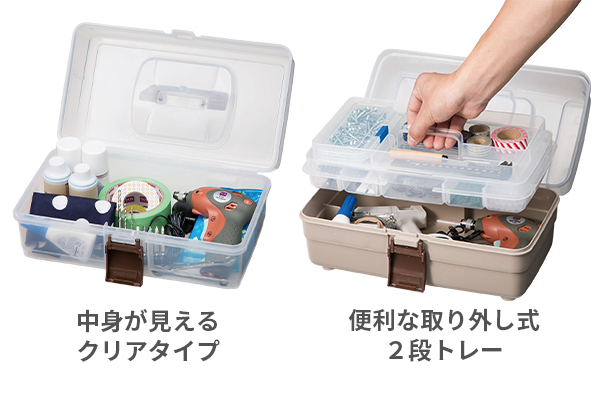 DCM ツールケース クリアケース ｜ 商品カテゴリー：DIY ｜ 商品紹介 ｜ ＤＣＭ
