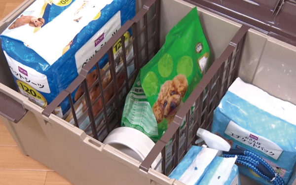 仕切り板でさらに便利