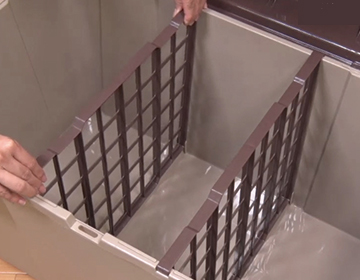 ＤＣＭ ホームストッカー105Ｌ用仕切板