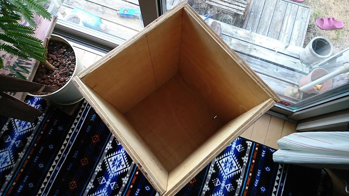 正方形のボックス