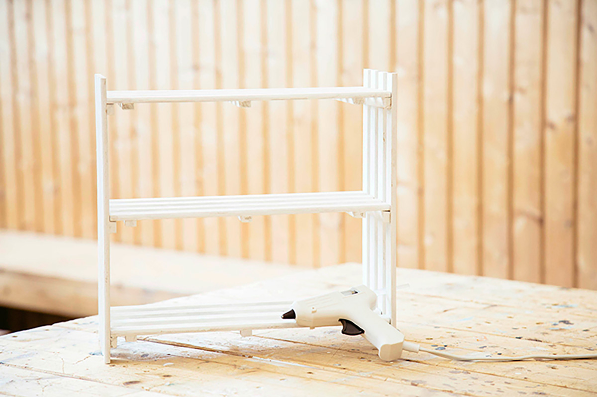 すのこ棚の大枠は完成