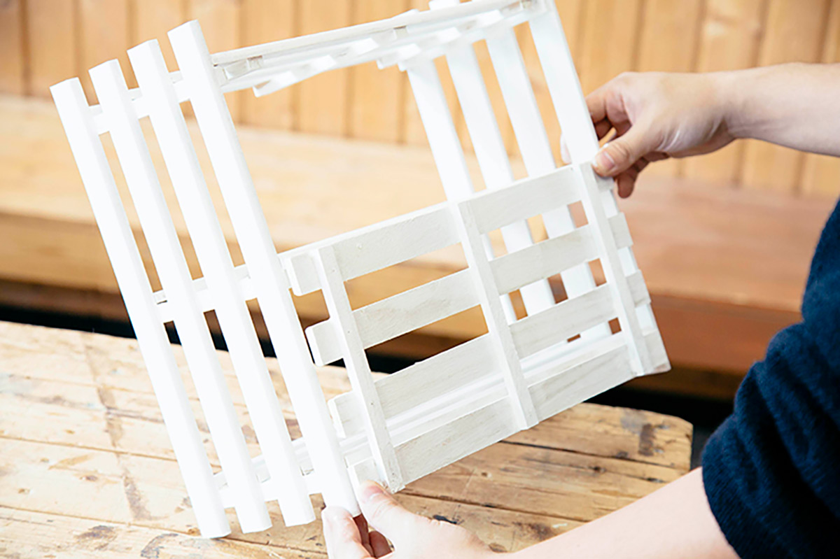 背面にすのこをもう1枚