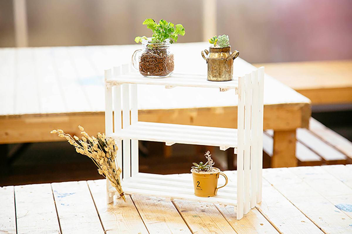 すのこ棚完成！