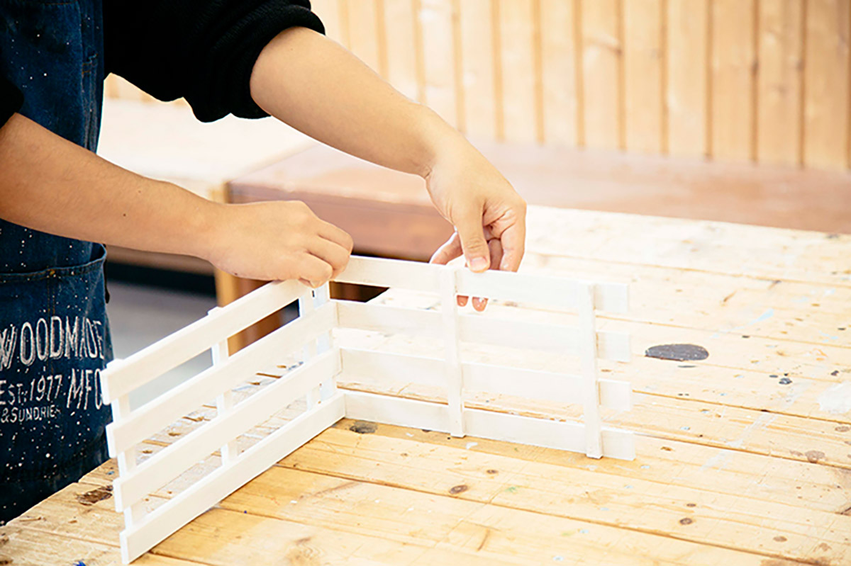 すのこ同士を接着