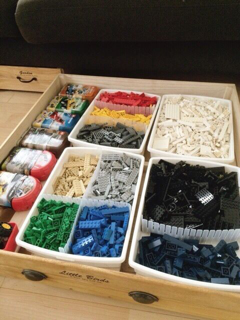 かさばるレゴ収納にも