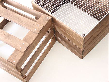 底面はメッシュ