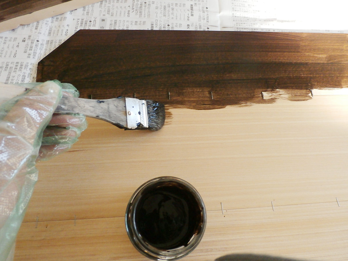 板をペイントする