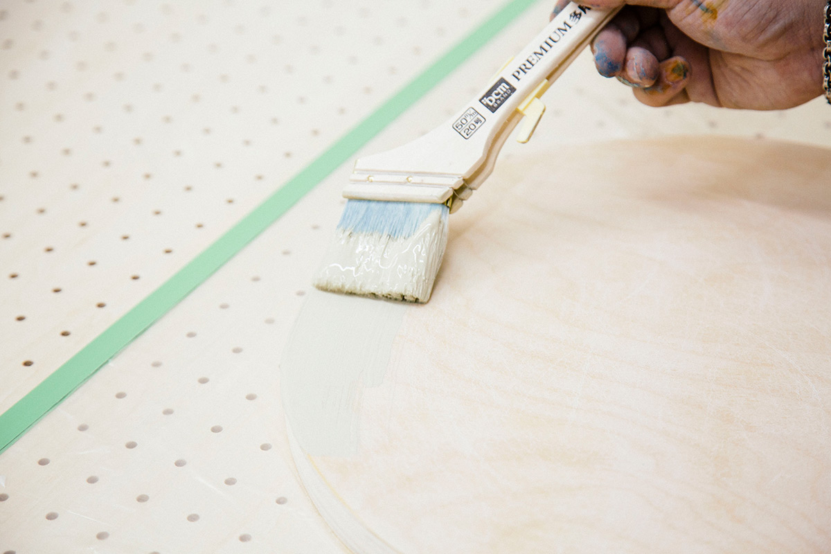 ミルクペイントを塗装