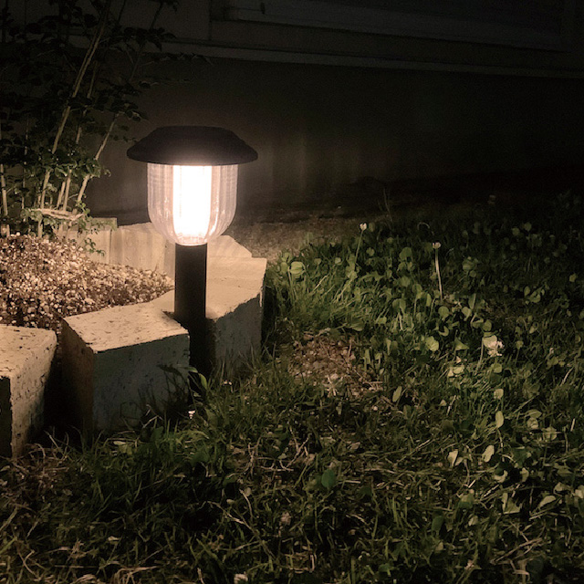 ＤＣＭ ソーラー庭園灯