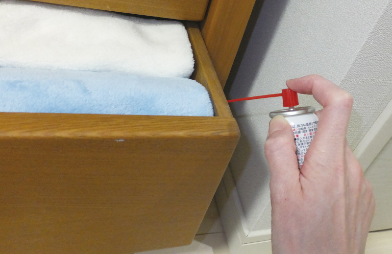 引き出しのすべりを良くする