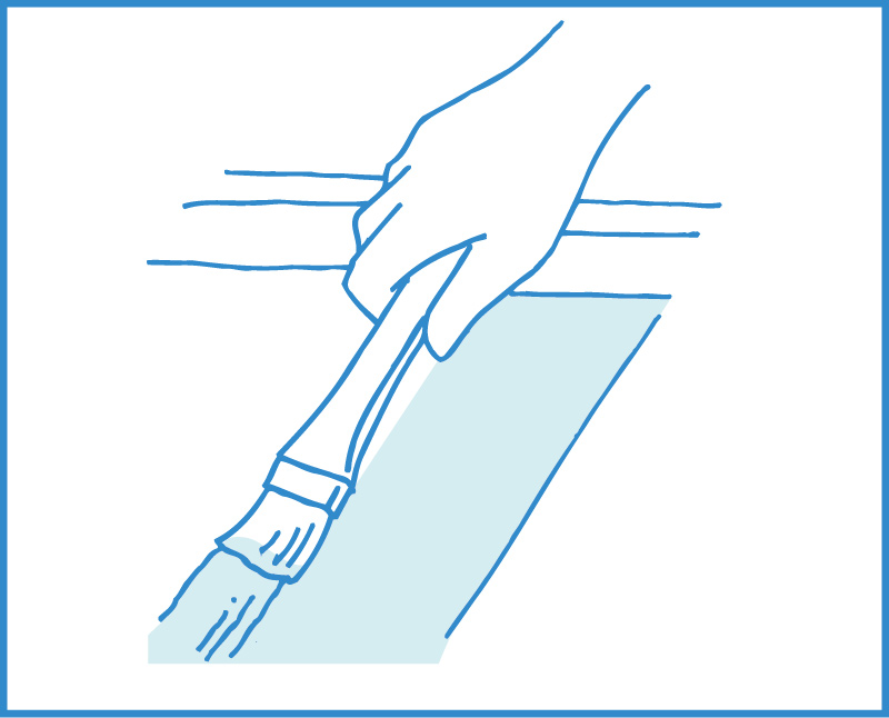 床面がFRPの場合の手順2