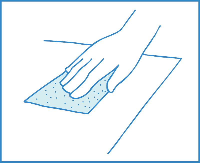 床面がFRPの場合の手順6