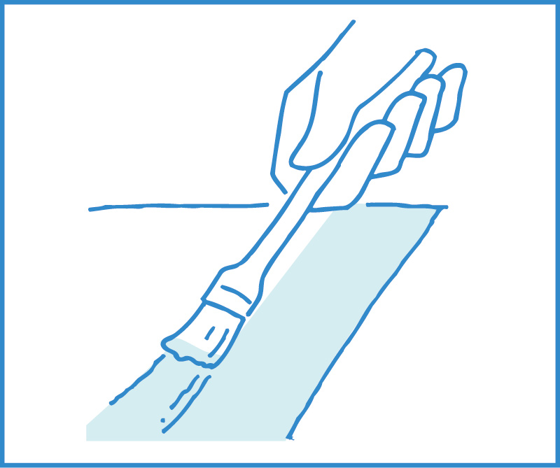 床面がFRPの場合の手順7