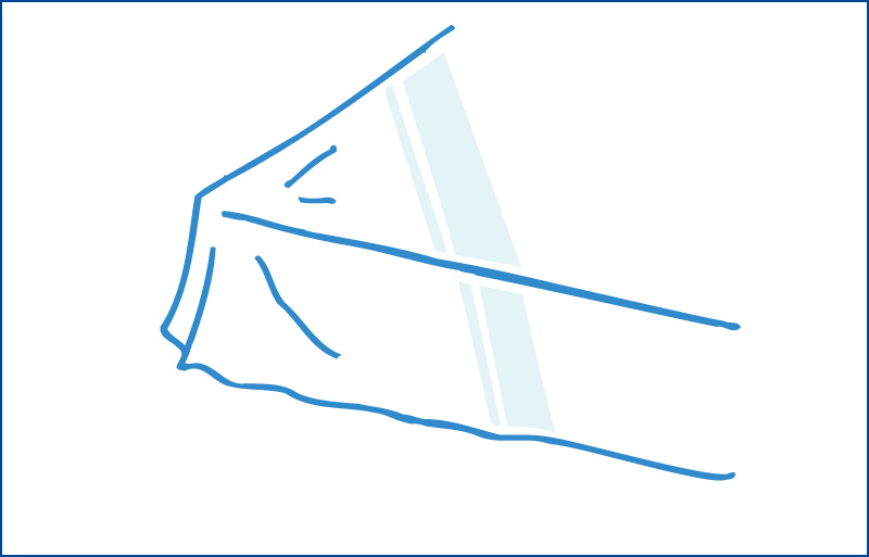 直射日光に当たって急速に乾燥するとコンクリートが割れることがあるので、段ボールや養生シートなどをかぶせて4～5日おきます。