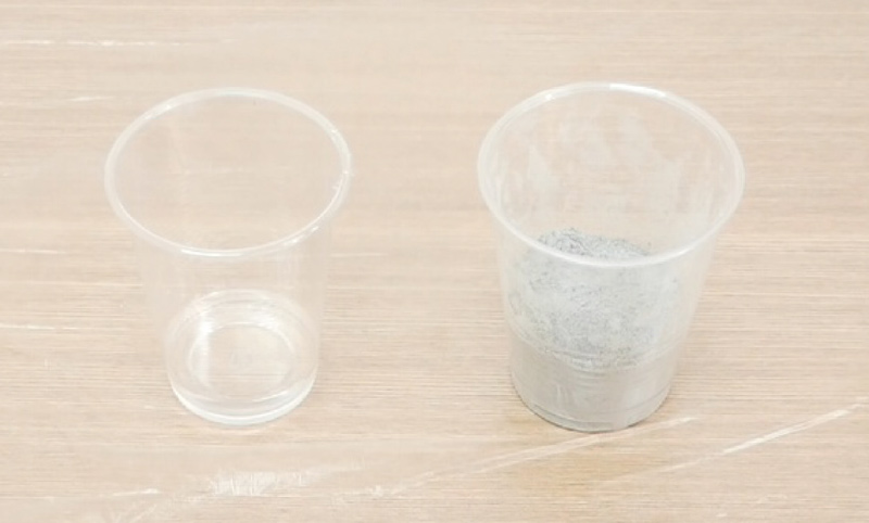 セメント小物入れの作り方手順2