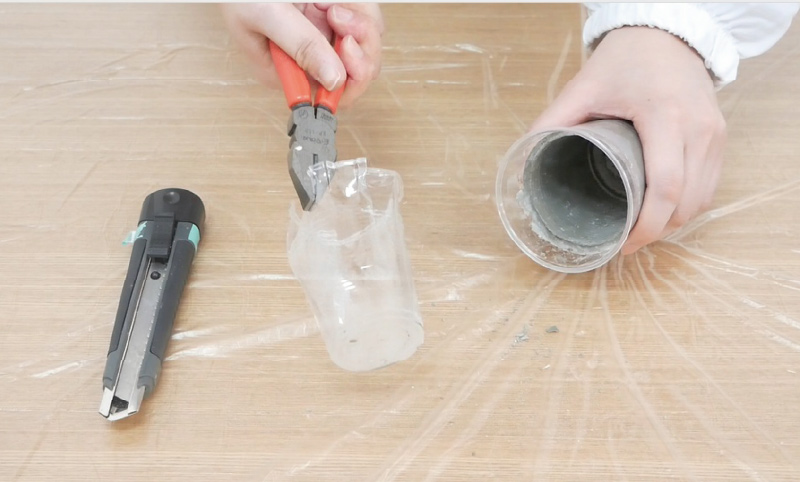 セメント小物入れの作り方手順6