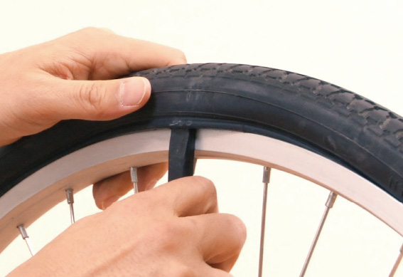 タイヤチューブのメンテナンス