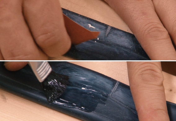 タイヤチューブのメンテナンス