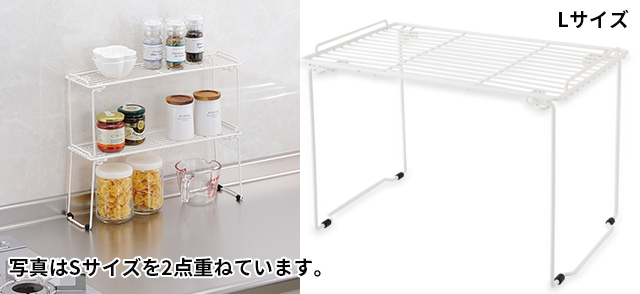DCMブランド 積み重ねができる丈夫なキッチン収納棚 ｜ 商品カテゴリー：ハウスキーピング ｜ 商品紹介 ｜ DCM