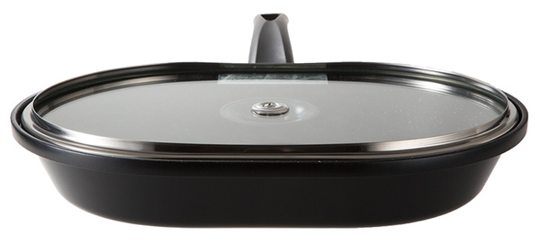 フラットタイプのガラス蓋