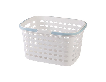 ＤＣＭ ランドリーバスケット M ホワイト