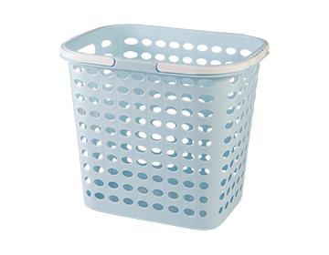 ＤＣＭ ランドリーバスケット L ブルー