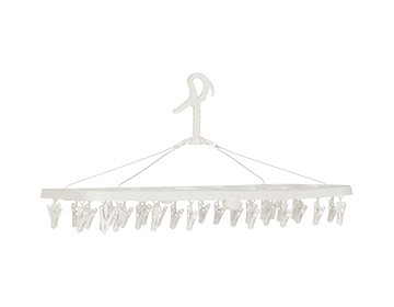 ＤＣＭ からみにくい角ハンガー 32ピンチ