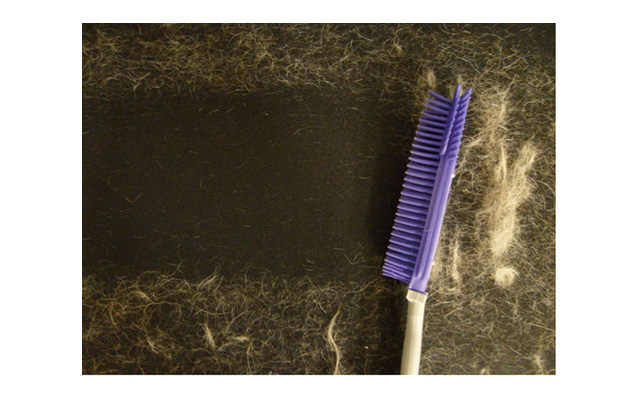 髪の毛・ペットの抜け毛をごっそりかきとる