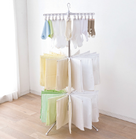 DCM　ステンレス室内物干し パラソル