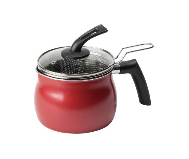 ＤＣＭ マルチポット　2.5L ストレーナー付き　レッドM