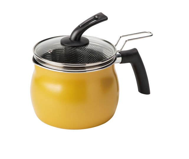 ＤＣＭ マルチポット　2.5L ストレーナー付き　イエローL