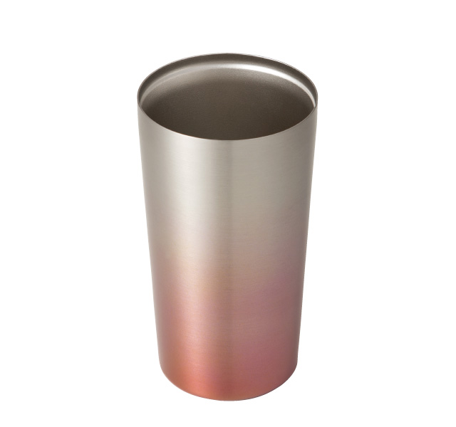 ＤＣＭ カラーステンレスタンブラー　ピンク