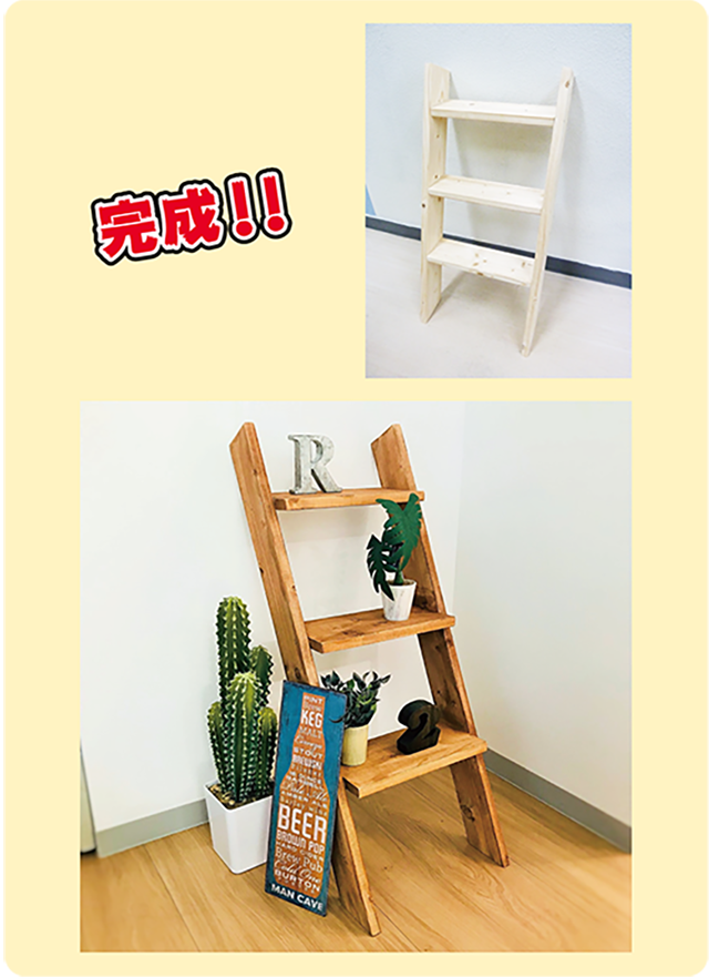 ラダーラック完成画像