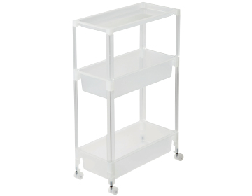 ＤＣＭ すき間ワゴン 3段 ミドル