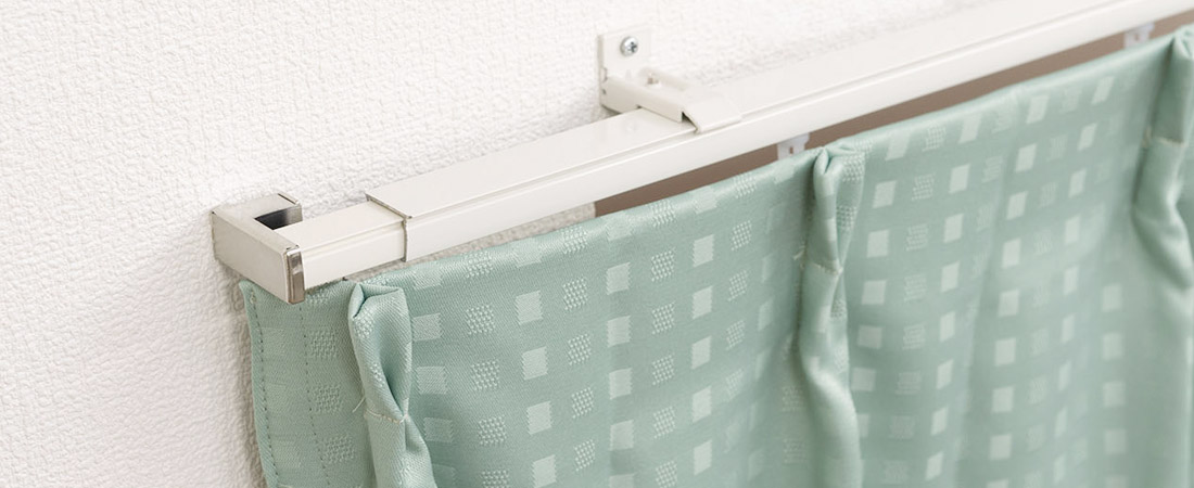 とても静かなカーテンレール