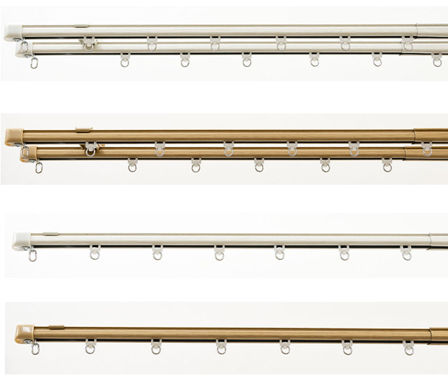 静かなカーテンレール