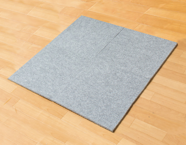 ＤＣＭ 防音吸着タイルマット　グレー