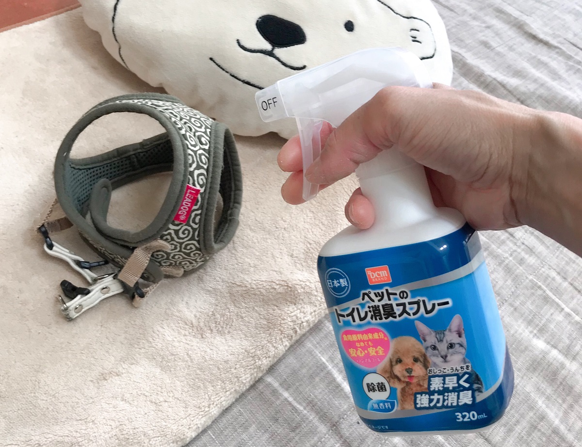 ペットのニオイが気になったら、シュッと強力消臭！ペットのトイレ消臭スプレー ｜ 主婦モニターの品評会 ｜ 連載 ｜ コラム - くらしメイド ｜ ＤＣＭ