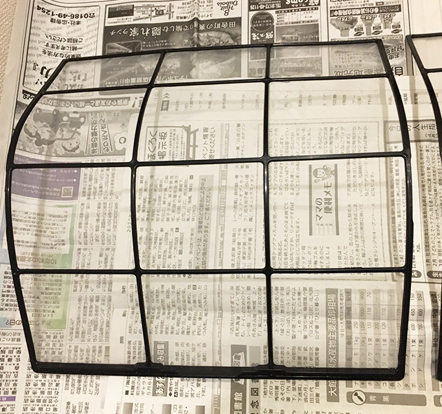 エアコン掃除　乾かす