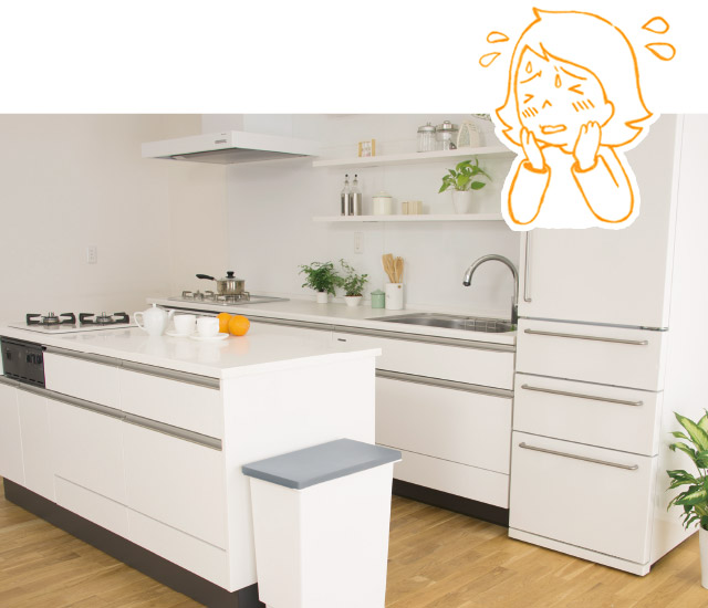 油汚れをスッキリこそうじ キッチン