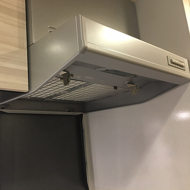 油汚れをスッキリこそうじ レンジフード