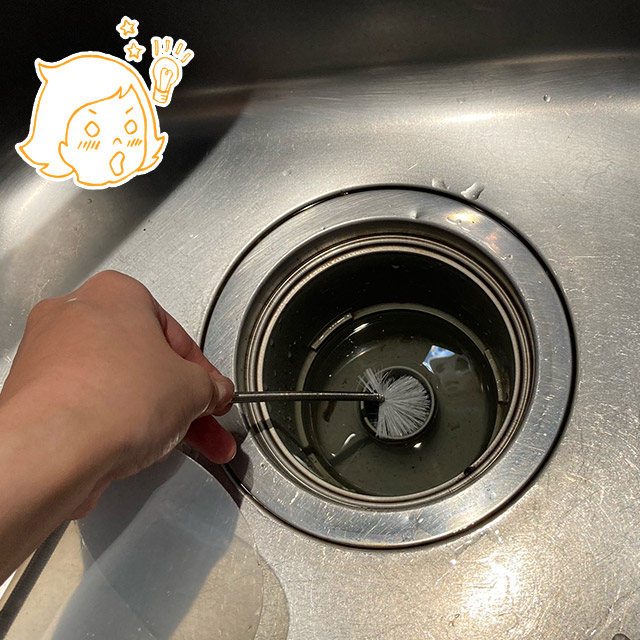 ワイヤーブラシを使う