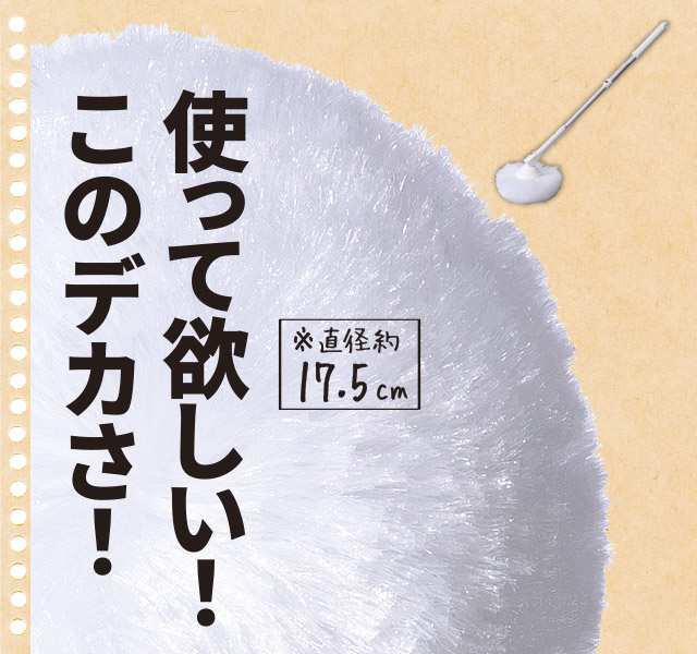 水だけお風呂丸ごと でかクリーナー