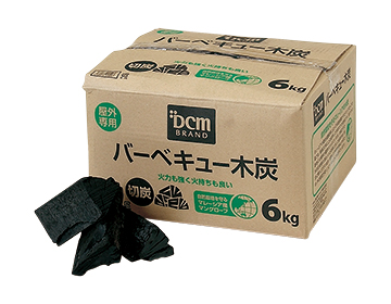 ＤＣＭ バーベキュー 木炭 6kg